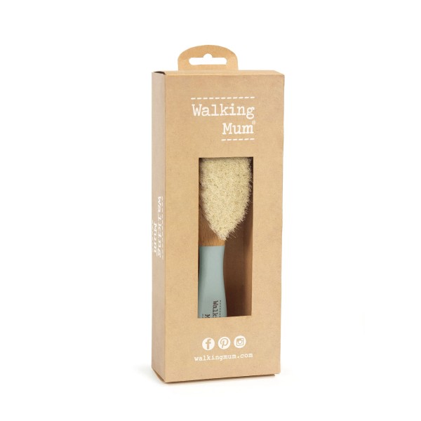 Wooden baby brush Mint