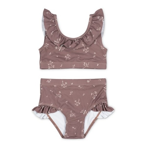 Solana bikini Secret garden cocoa print