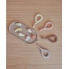 Mellow Handle Spoon Vanilla/Rose - Pack of 2