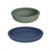 Mellow Plate & Bowl Blue/Olive