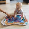 Inflatable water play mat