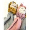 Newborn cuddle cloth Lion Sage