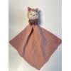 Newborn cuddle cloth Kitten Dusty Pink 