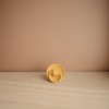 FRIGG Rope Pacifiers - Silicone 2-Pack - Honey Gold/Powder Blue - Size 1