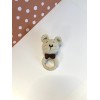 Bear Teether Beige S