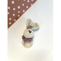  Μασητικό Bunny Dusty pink S