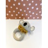 Koala Teether & Rattle Grey L