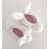 Bunny crochet baby shoes