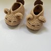 Little Bear crochet baby shoes