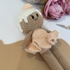 Knitted soft toy Ballerina