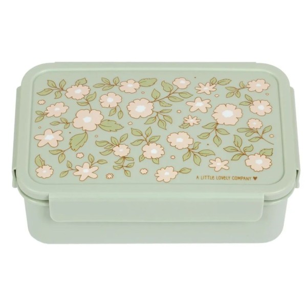 A little lovely company Lunchbox: Blossoms-sage