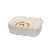 Rainbow Stainless Steel Lunchbox (with separate compartment)