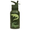 Stainless steel drink bottle: Crocodiles