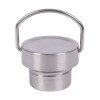 Stainless steel drink bottle lid