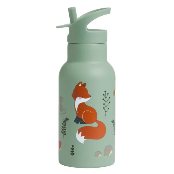 Stainless steel drinking bottle: Forest friends