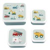 Lunch & Snack box Vehicles- Set of 4