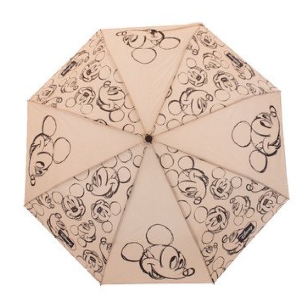 Foldable Umbrella Mickey Mouse grey Sky Sand 