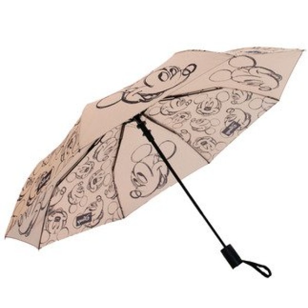 Foldable Umbrella Mickey Mouse grey Sky Sand 