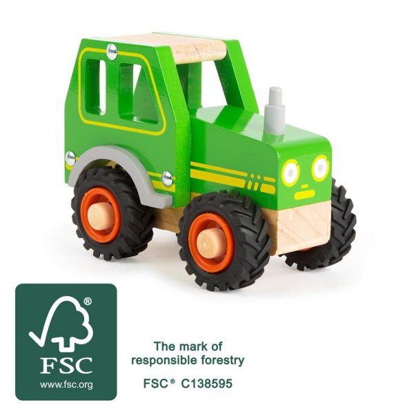 FSC® Wooden Tractor