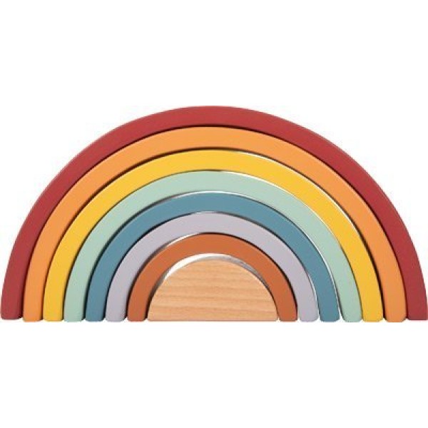 Εκπαιδευτικό παιχνίδι Montessori Rainbow Building Blocks "Safari" 