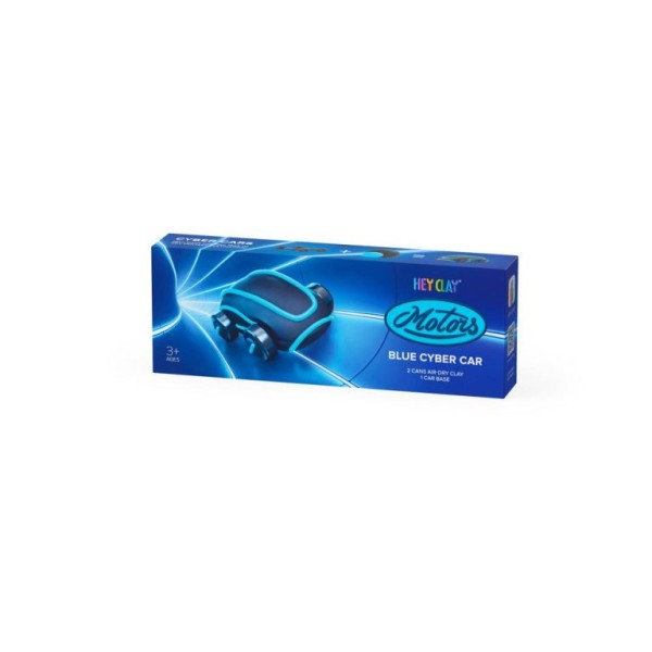 Hey Clay 20903 Blue Cyber Car