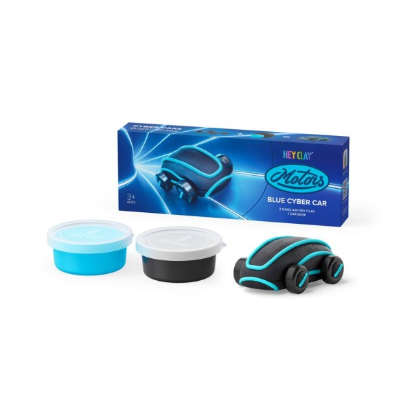 Hey Clay 20903 Blue Cyber Car