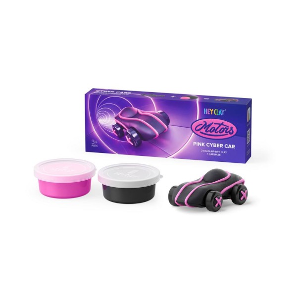 Hey Clay  20902 Pink Cyber Car