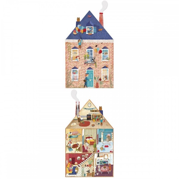 Welcome to my Home! - 36 pcs - Reversible Puzzle