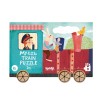 My Little Train - 10 x 3 pcs - Insert Puzzle