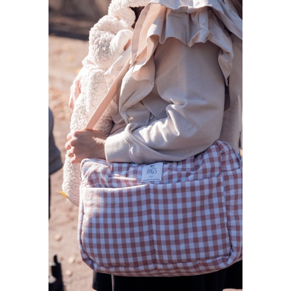 Maternity Bag Vichy Pink