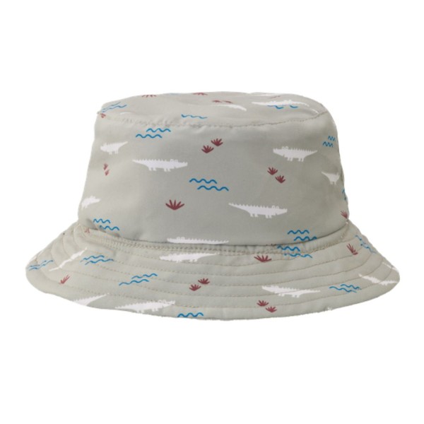 Fresk Summer Hat Double Side UVA-UVB Protection - Croco