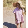 Kid's poncho with UV50 protection - Surf girl - One size